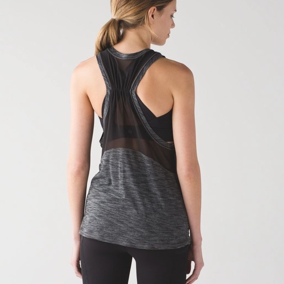 lululemon athletica Tops - Lululemon athletica work the circuit tank with built in support bra size 4